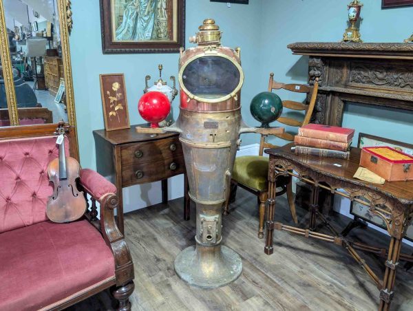 WWII Period Ships Binnacle and Compass